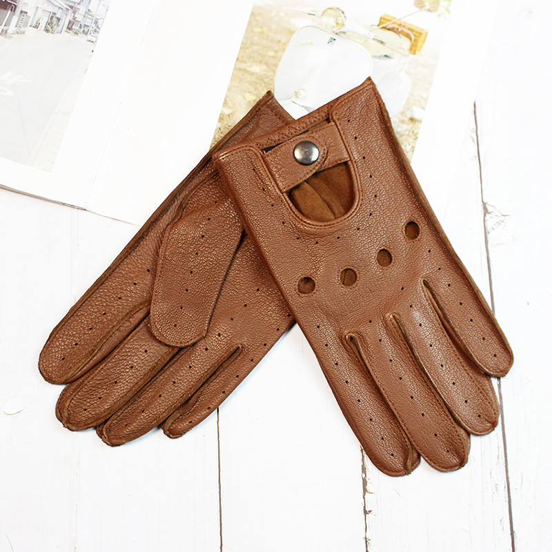 Horse Riding Glove - Yaz Sürüş Geyik Derisi Tam Parmak