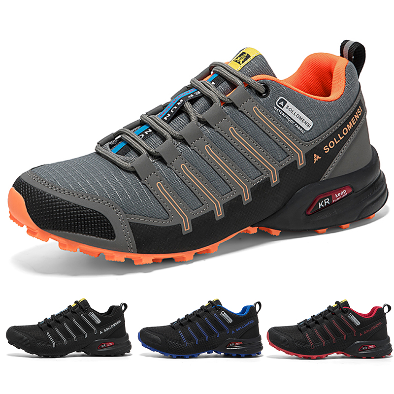 Climbing Shoe Beginner - Erkek aşınmaya dayanıklı yürüyüş ayakkabıları dağ