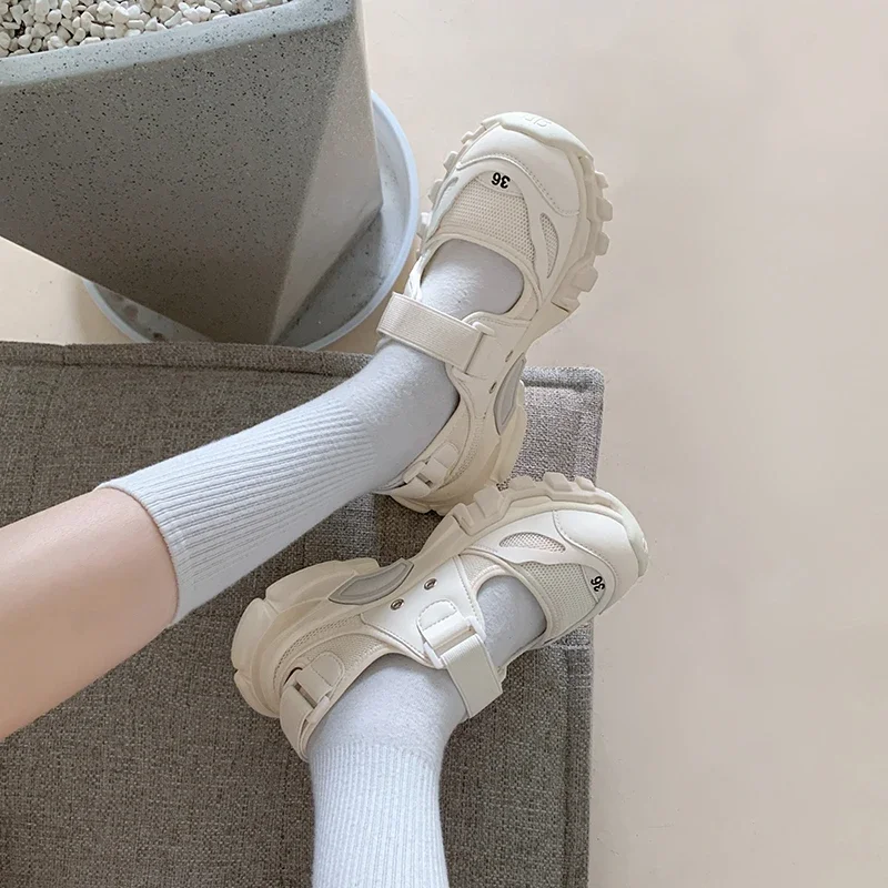 Outdoor Sport Outfit - Kadın Spor Sandalet Kama Oymak Kadın