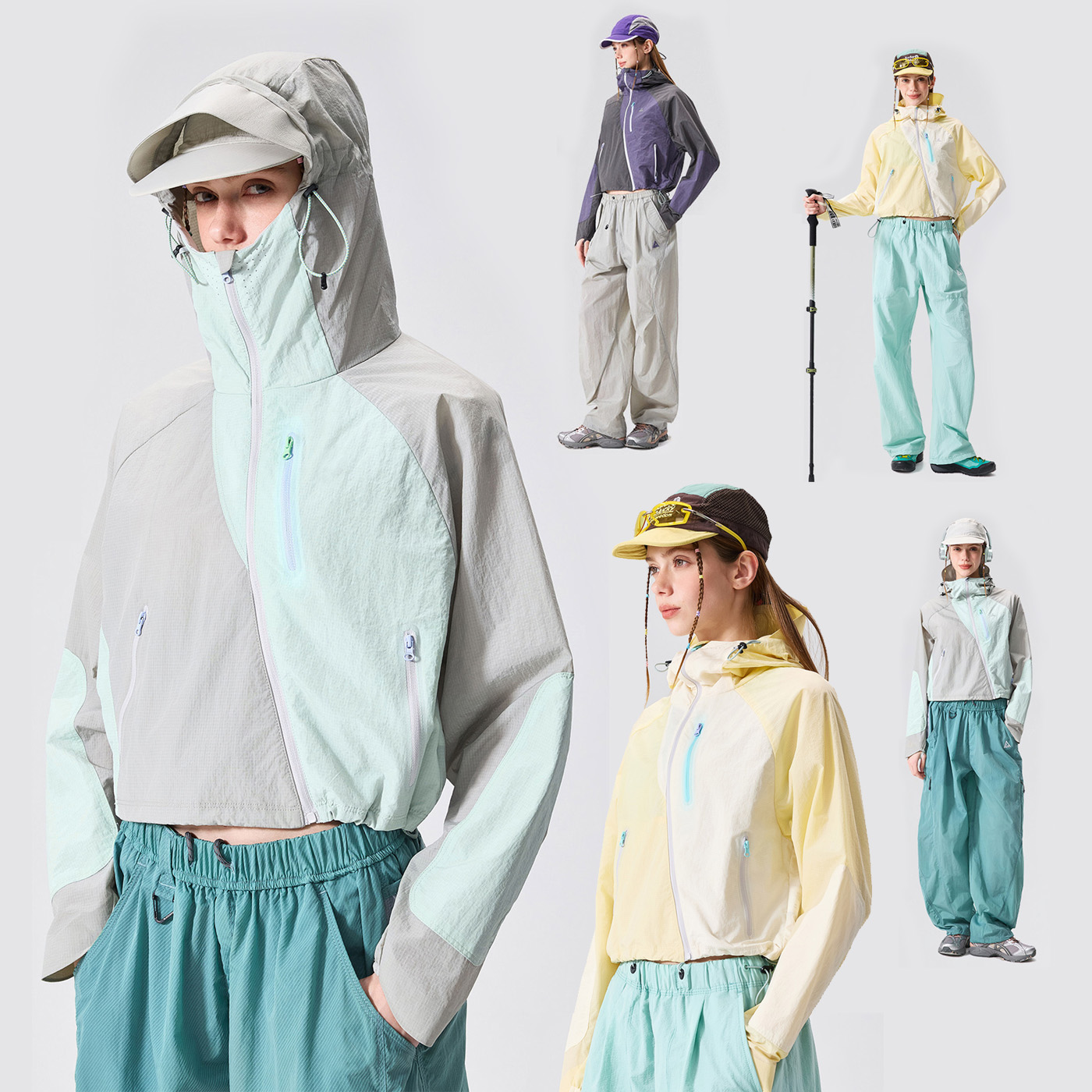 Outdoor Sport Jacket Women'S - Kadınlar Açık Hava Sporları Yürüyüş Hafif