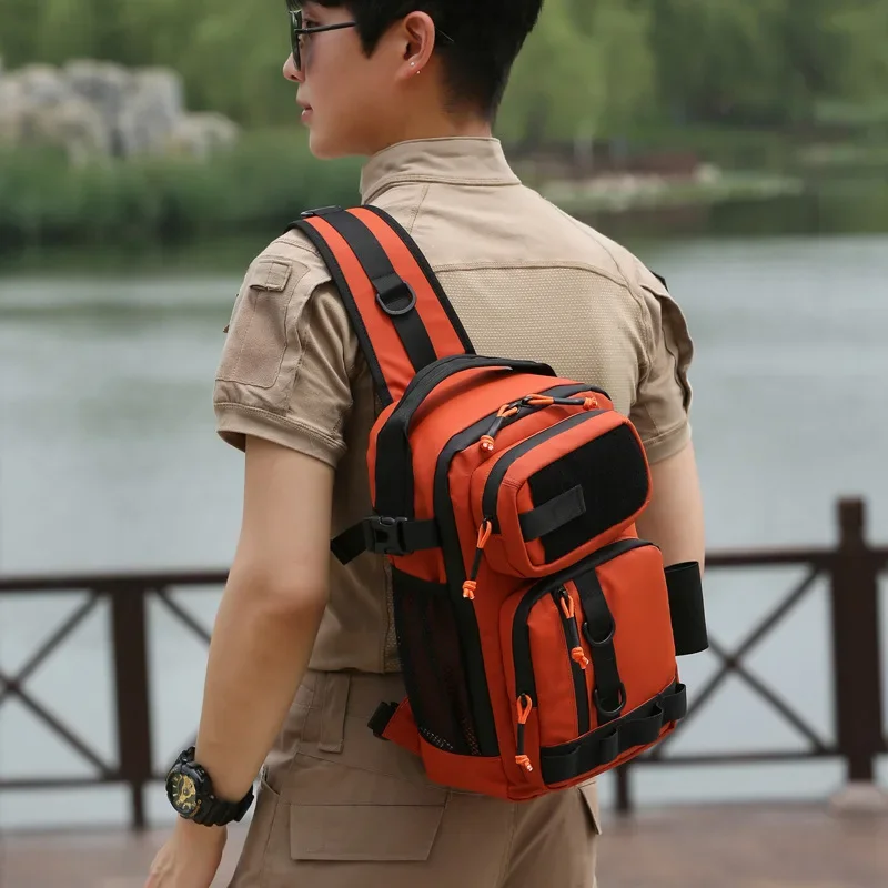Outdoor Sport Climbing Gear - Su geçirmez Camo Taktik Göğüs Çantası