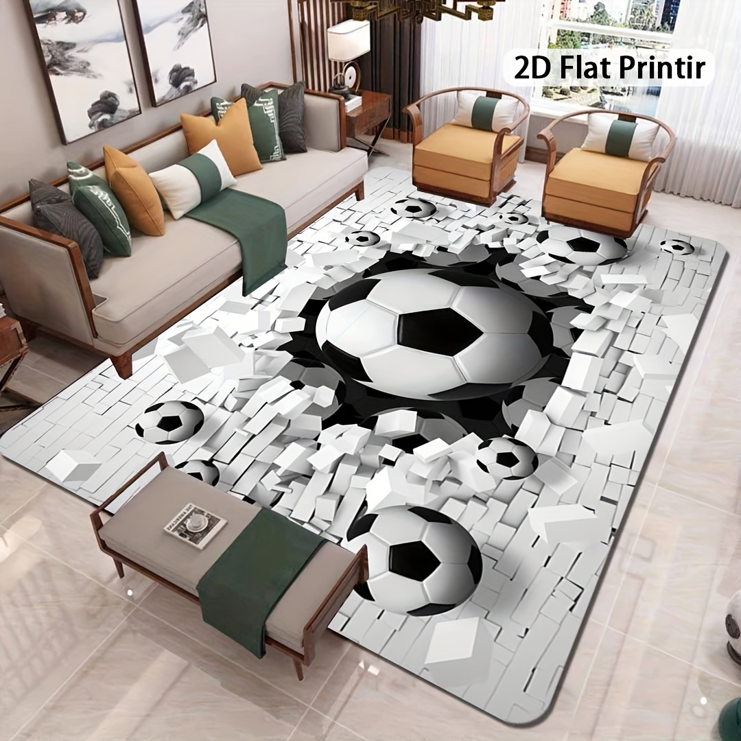 Futbol Topu 3D Efektli Halı Fl - Outdoor Sport Live incelemesi ve fiyatı