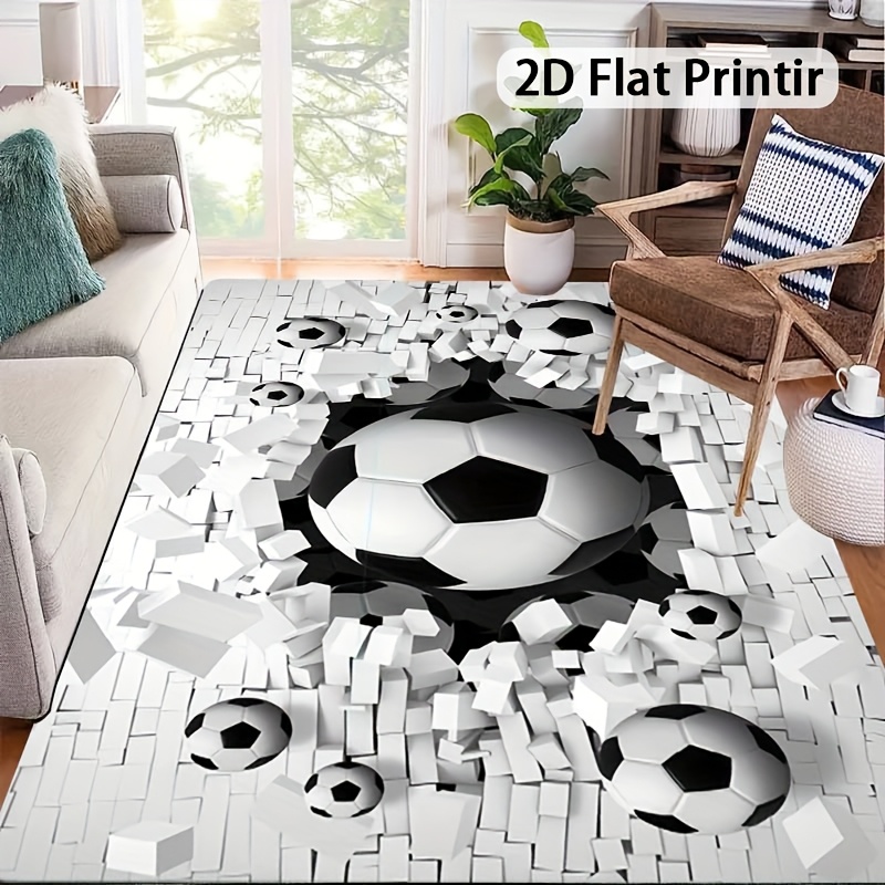 Futbol Topu 3D Efektli Halı Fl - Outdoor Sport Live incelemesi ve fiyatı