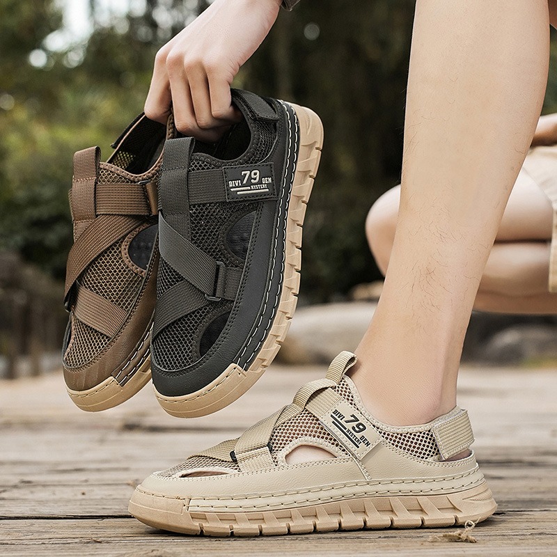 Erkek Sandalet Yaz Örgü Nefes  - Outdoor Sport Outfit incelemesi ve fiyatı