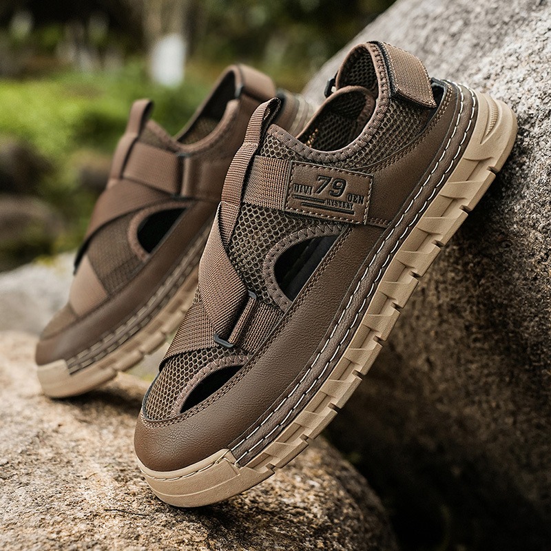 Erkek Sandalet Yaz Örgü Nefes  - Outdoor Sport Outfit incelemesi ve fiyatı