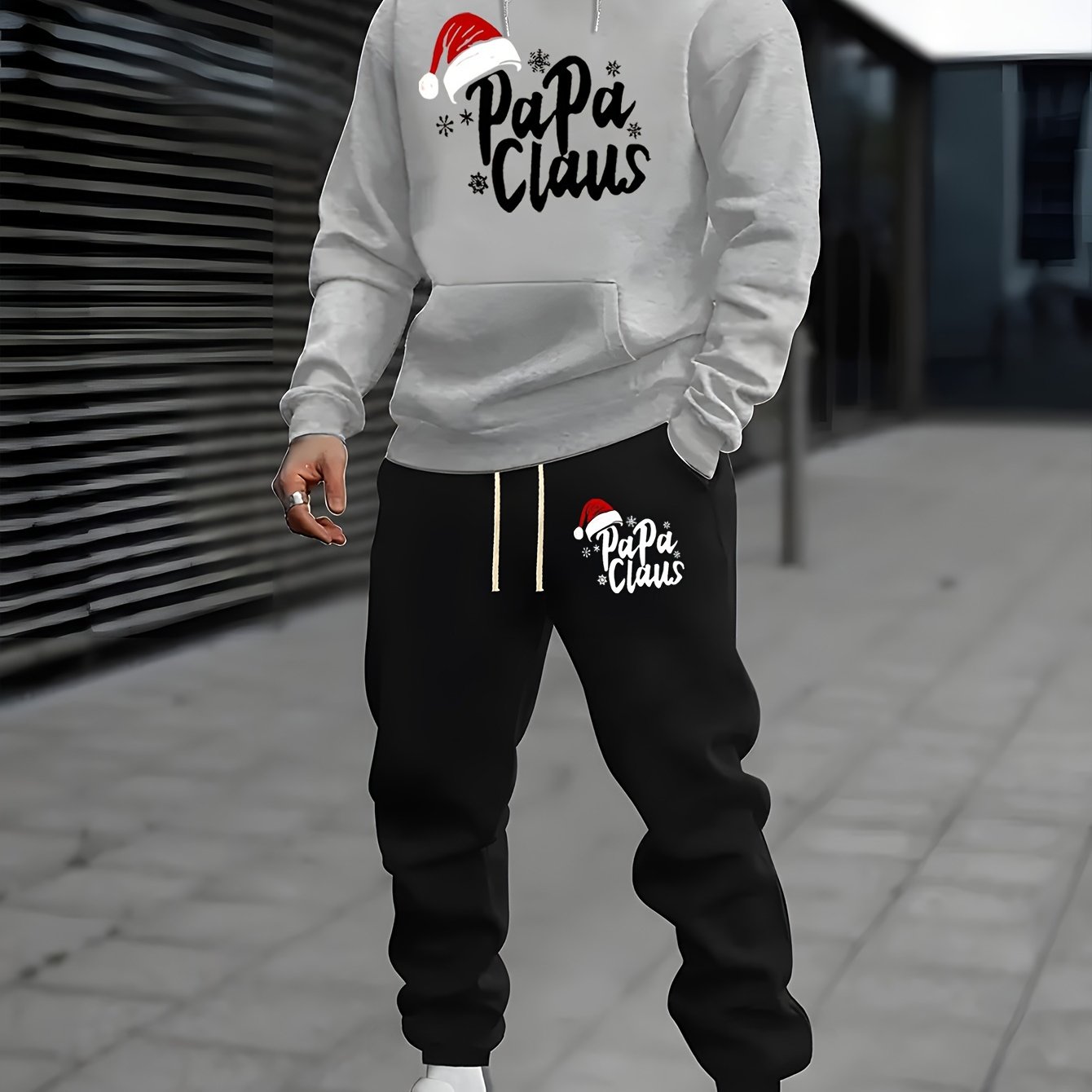 Noel Baba Baskılı Erkek 2 Parç - Outdoor Sport Outfit incelemesi ve fiyatı