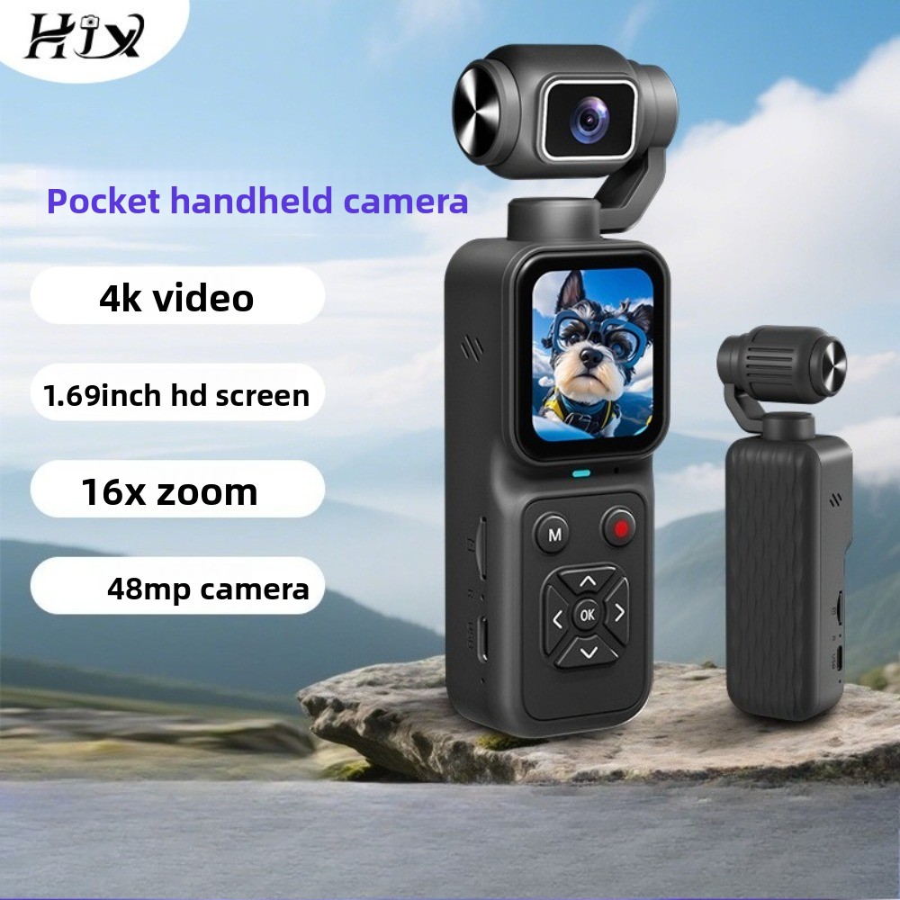 HJD-09 4K Vlog Kamerası 180 °  - Outdoor Sport Live incelemesi ve fiyatı